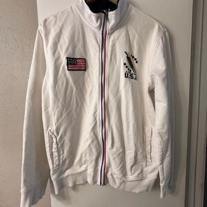 U.S. Polo Assn. Slim Fit Track Jacket Americana  Size L